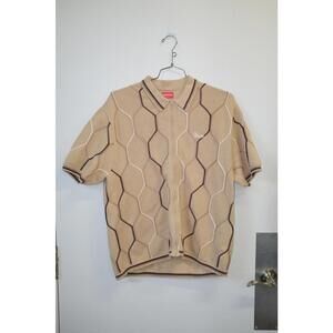 2020's Supreme Hex Knit Short Sleeve Polo